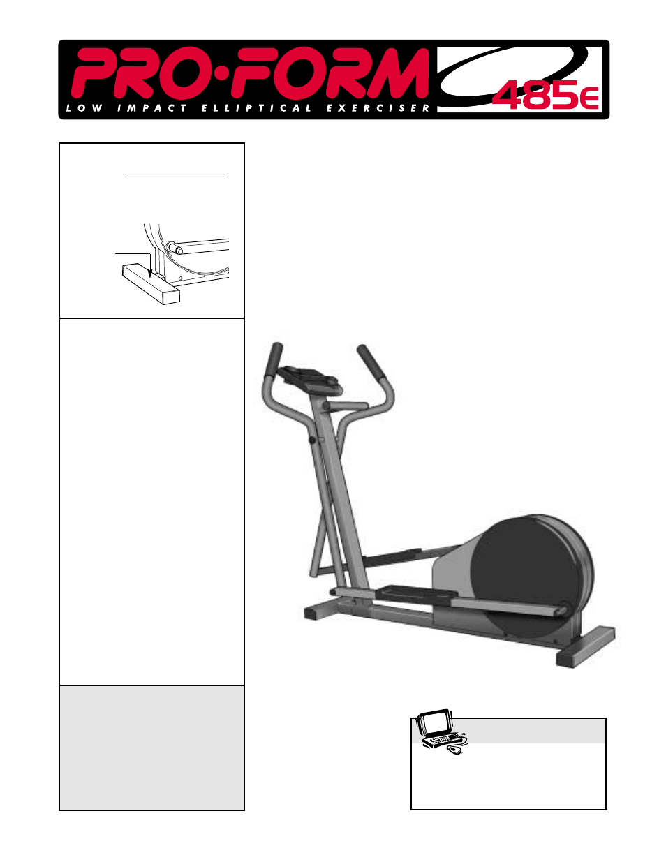 ProForm PFCCEL87078 User Manual | 20 pages