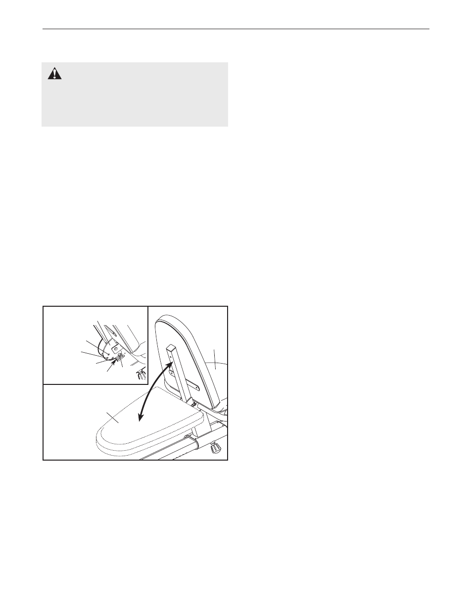Weight bench exercise guidelines, Warning | ProForm 831.283180 User Manual | Page 20 / 24