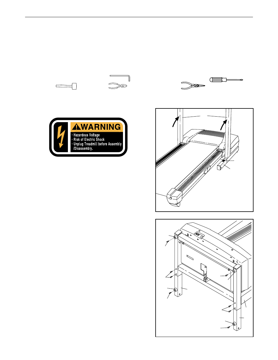 Assembly | ProForm 320x User Manual | Page 5 / 19