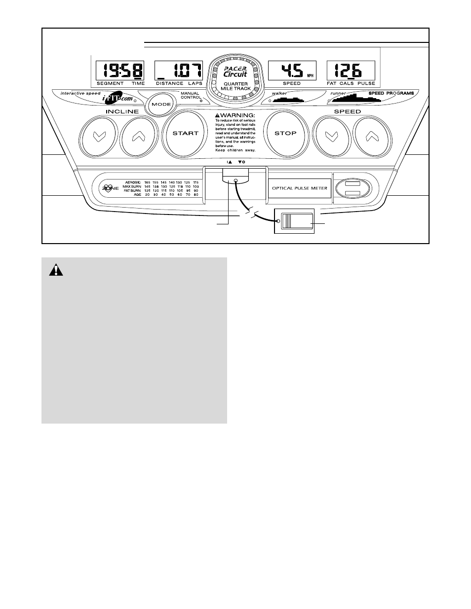 Caution | ProForm 831.293040 User Manual | Page 9 / 27