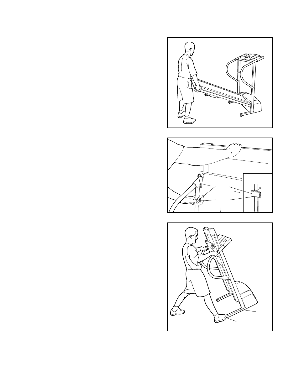 How to fold and move the treadmill | ProForm 831.299500 User Manual | Page 10 / 19