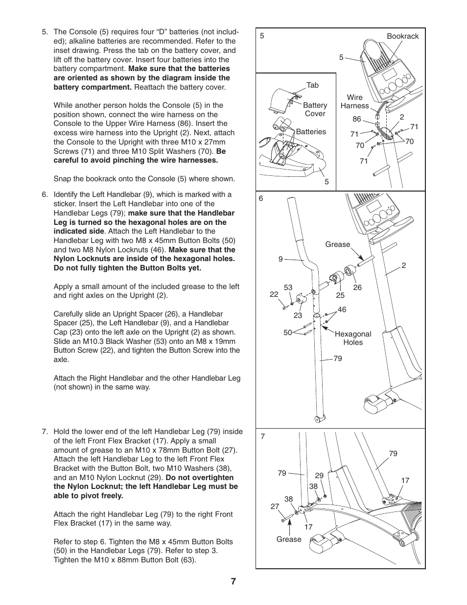 ProForm PFCCEL39014 User Manual | Page 7 / 24