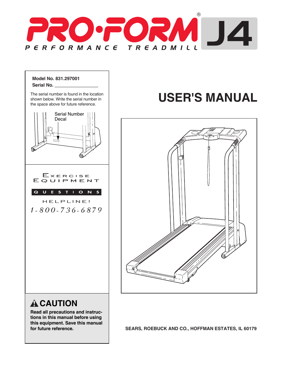 ProForm 831.297001 User Manual | 18 pages