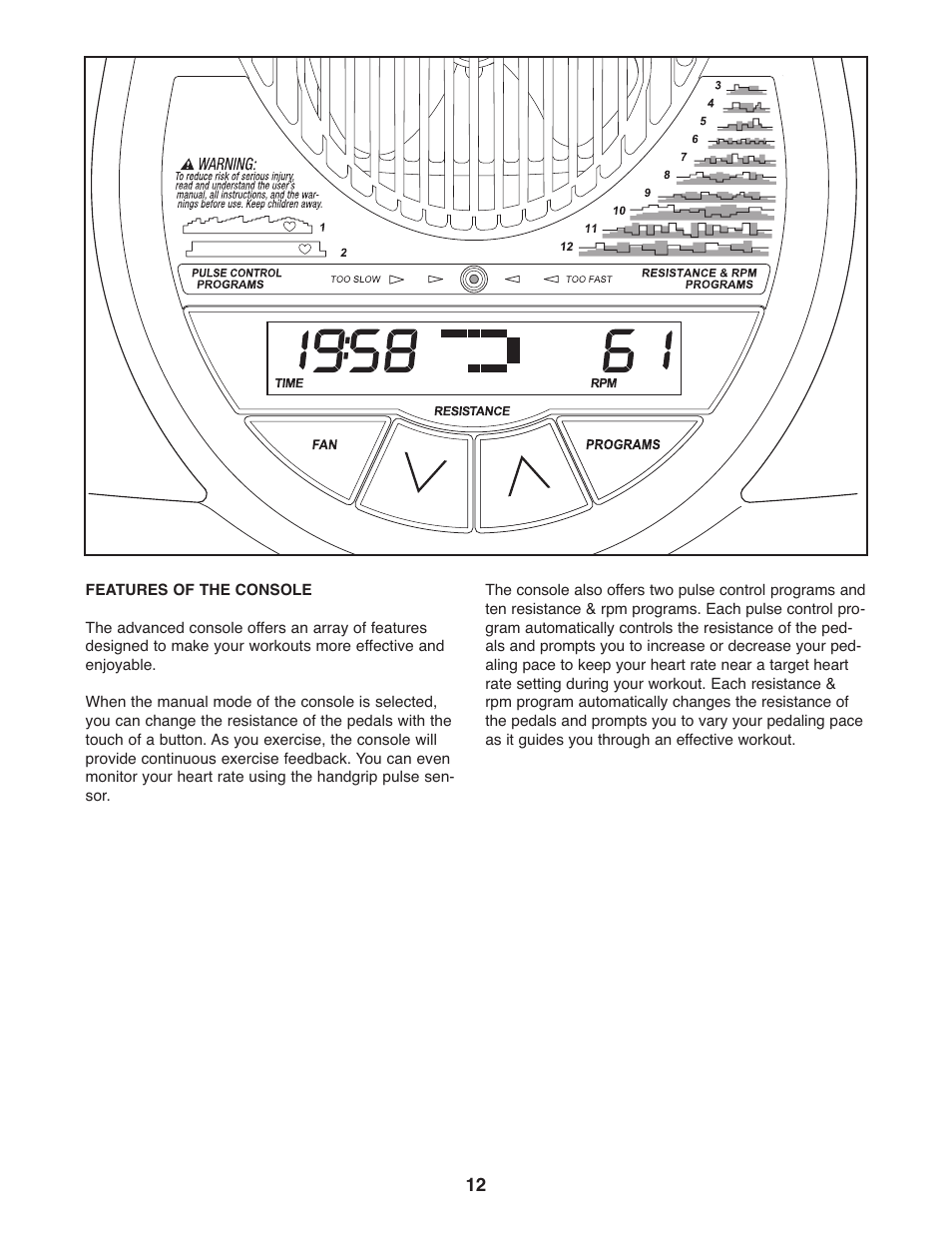 ProForm PFEL6905.1 User Manual | Page 12 / 24