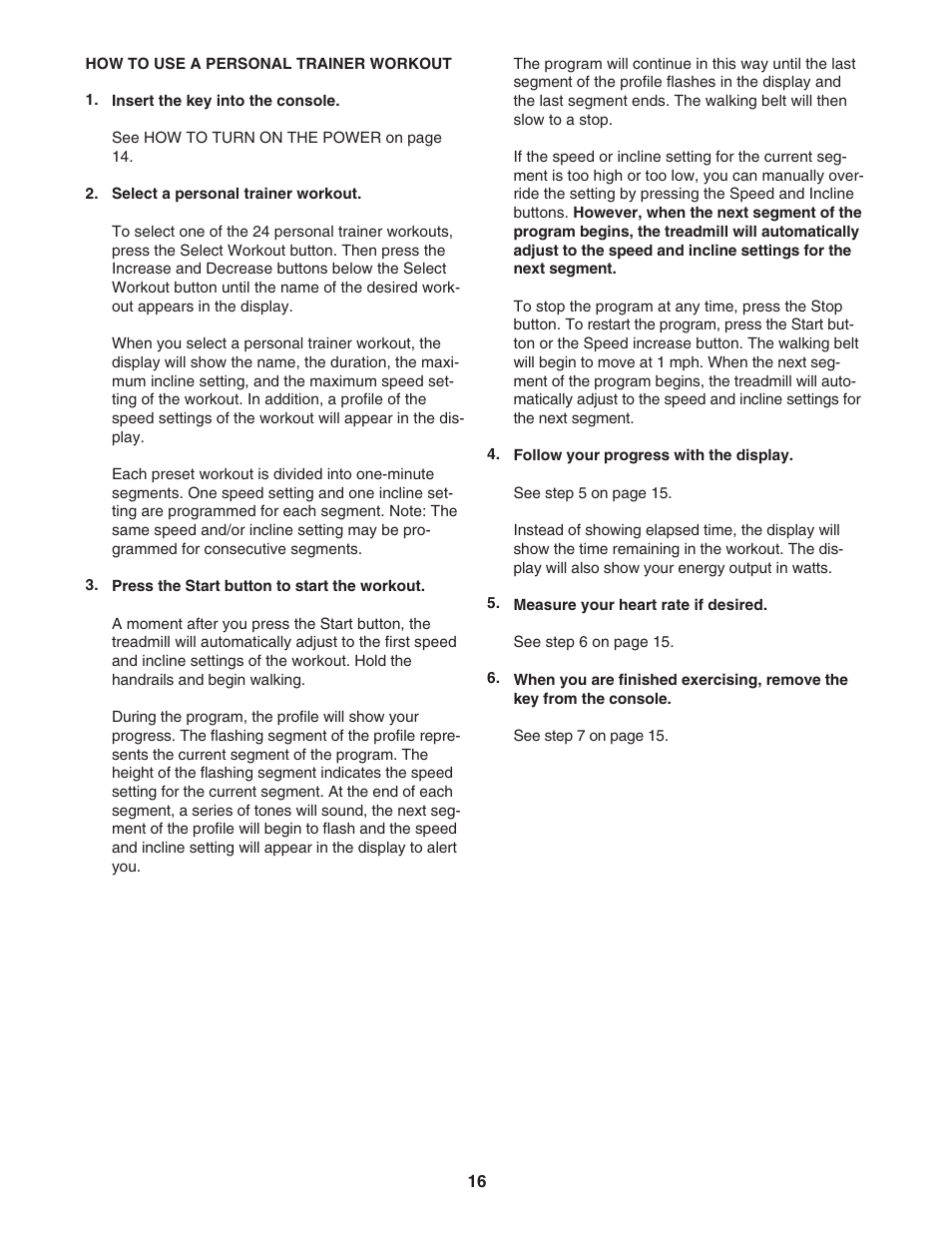 ProForm PFTL99707.0 User Manual | Page 16 / 32
