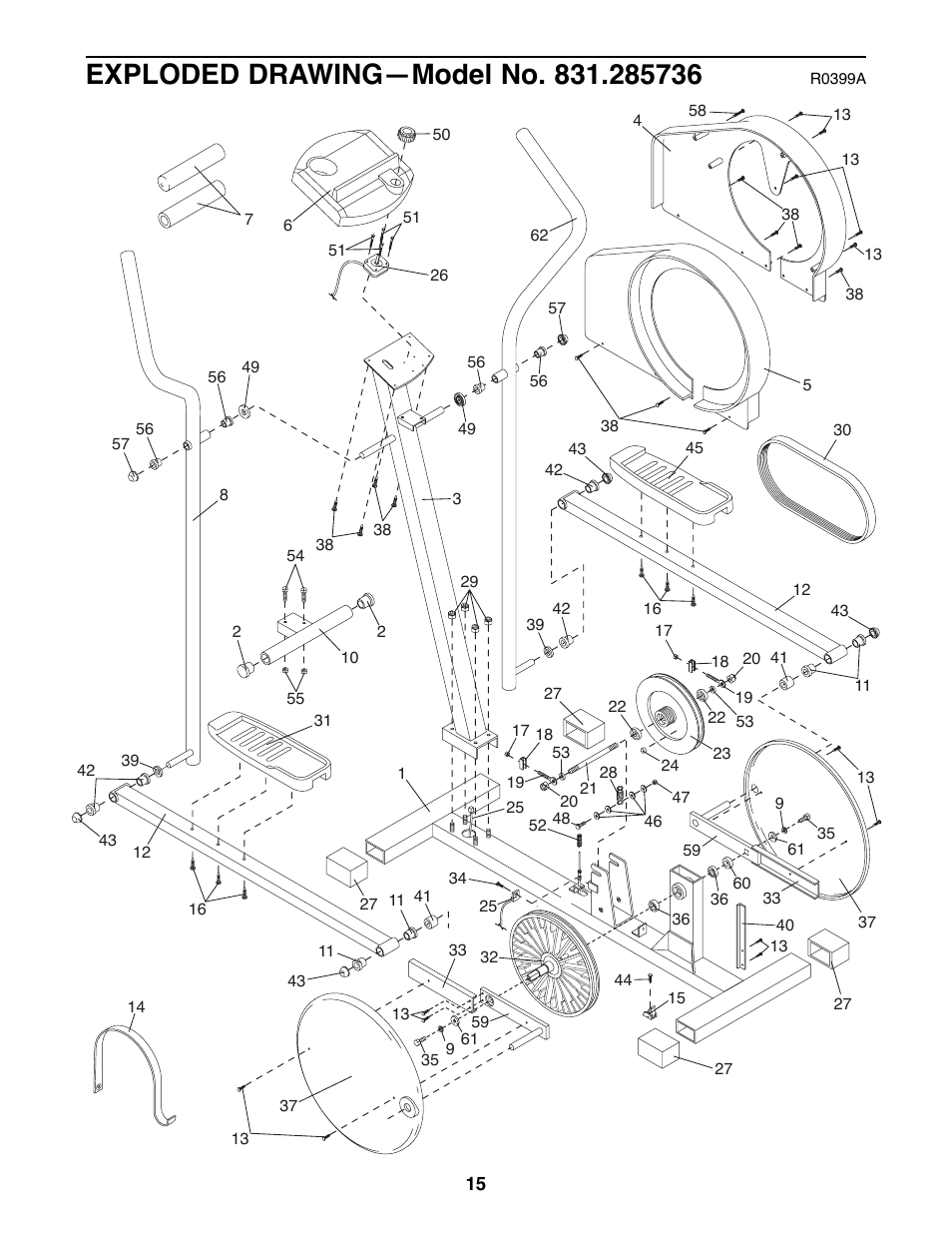 ProForm 831.285736 User Manual | Page 15 / 16