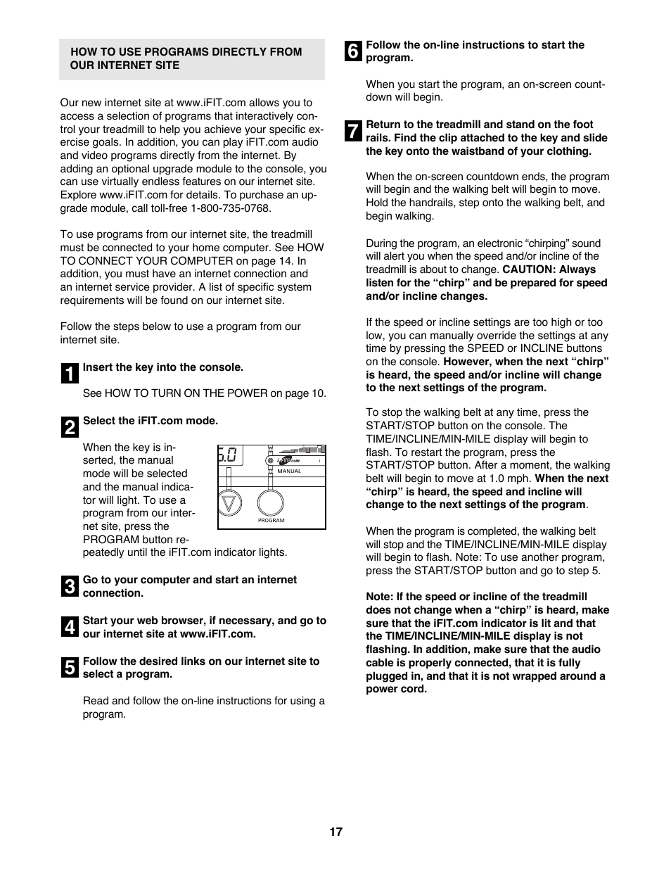 ProForm PFTL89200 User Manual | Page 17 / 26