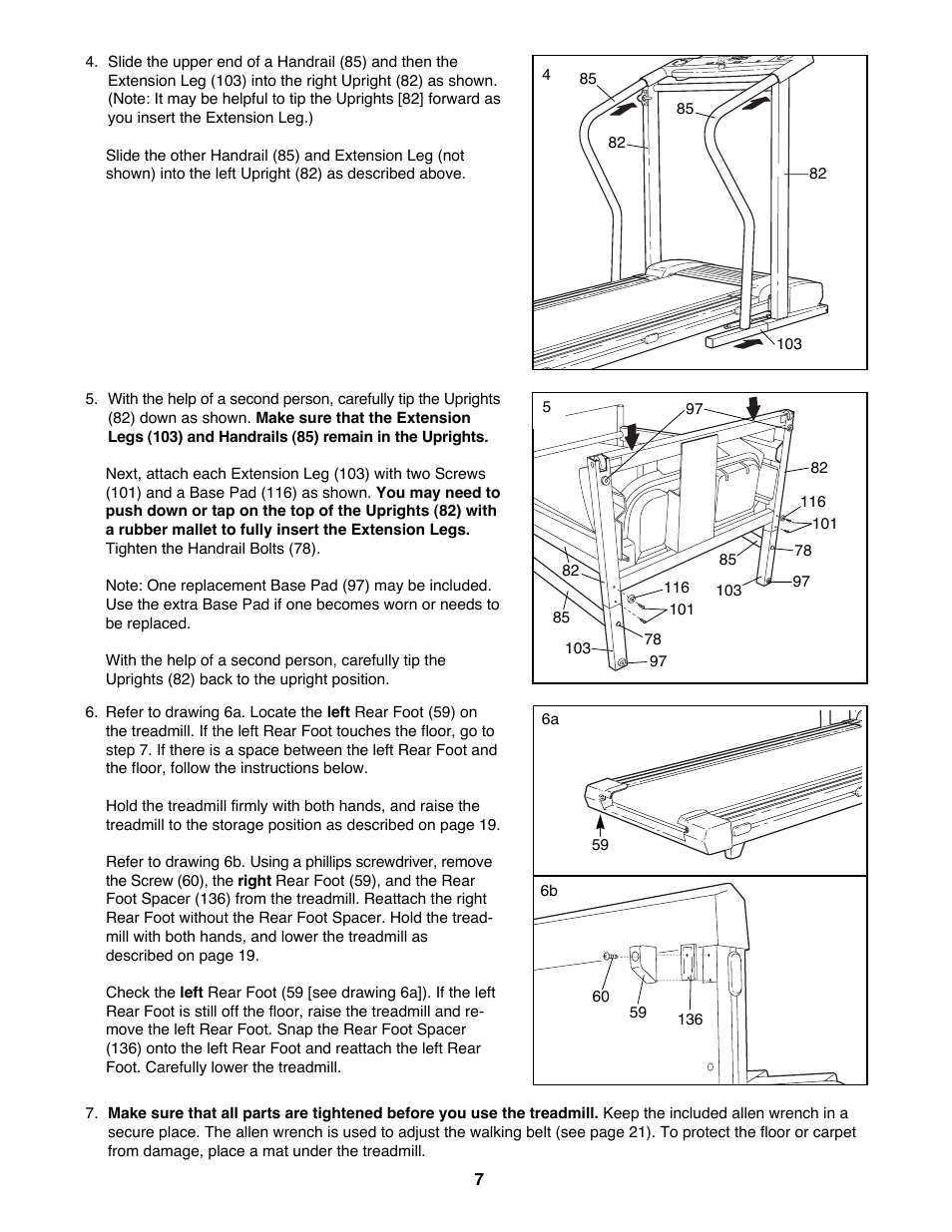 ProForm PFTL89200 User Manual | Page 7 / 26