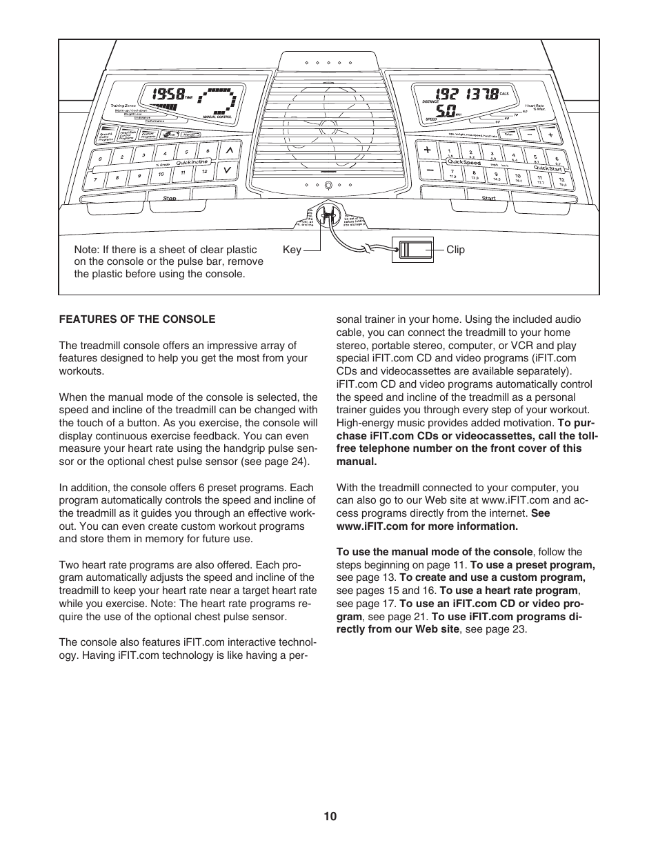 ProForm PFTL81405.0 User Manual | Page 10 / 34