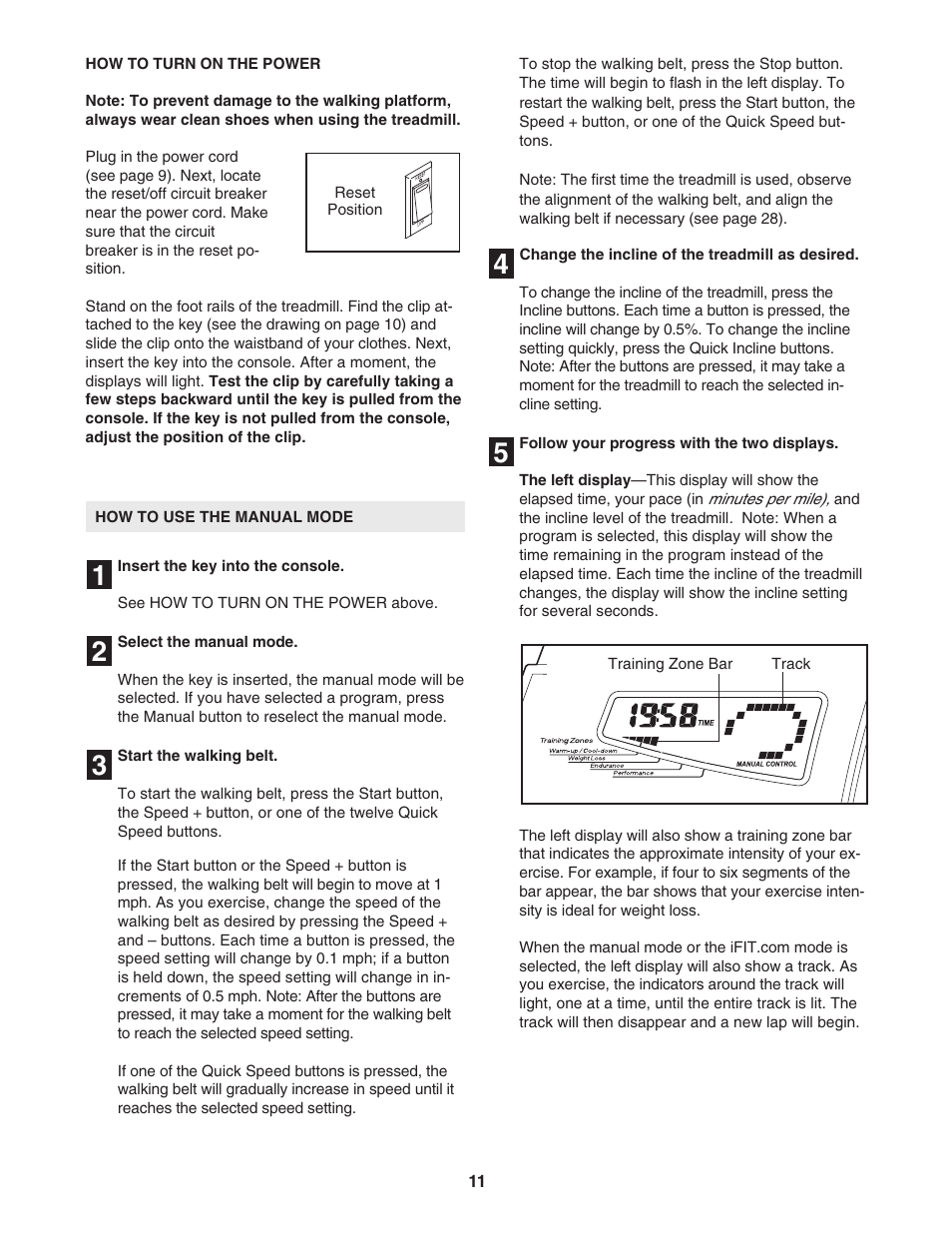 ProForm PFTL81405.0 User Manual | Page 11 / 34