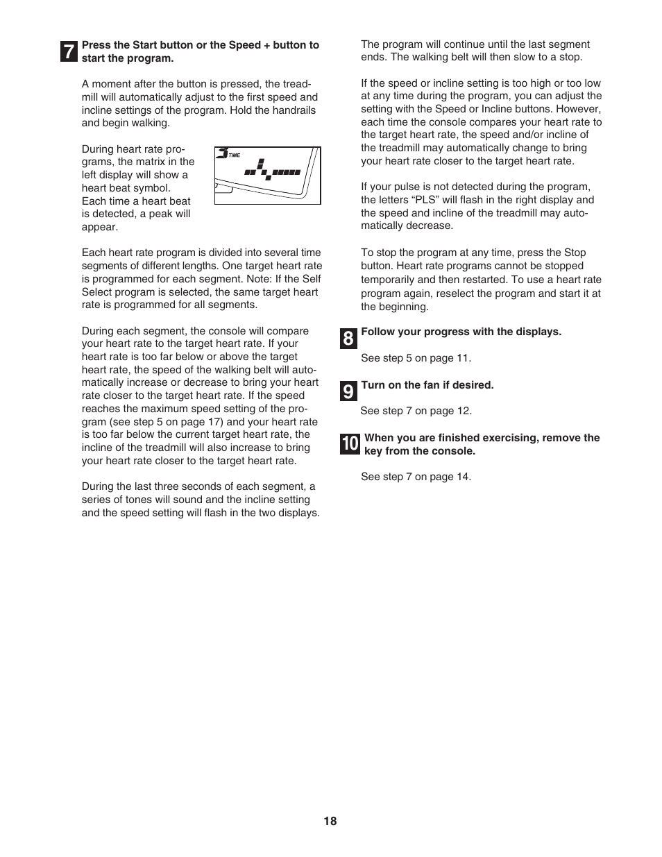 ProForm PFTL81405.0 User Manual | Page 18 / 34