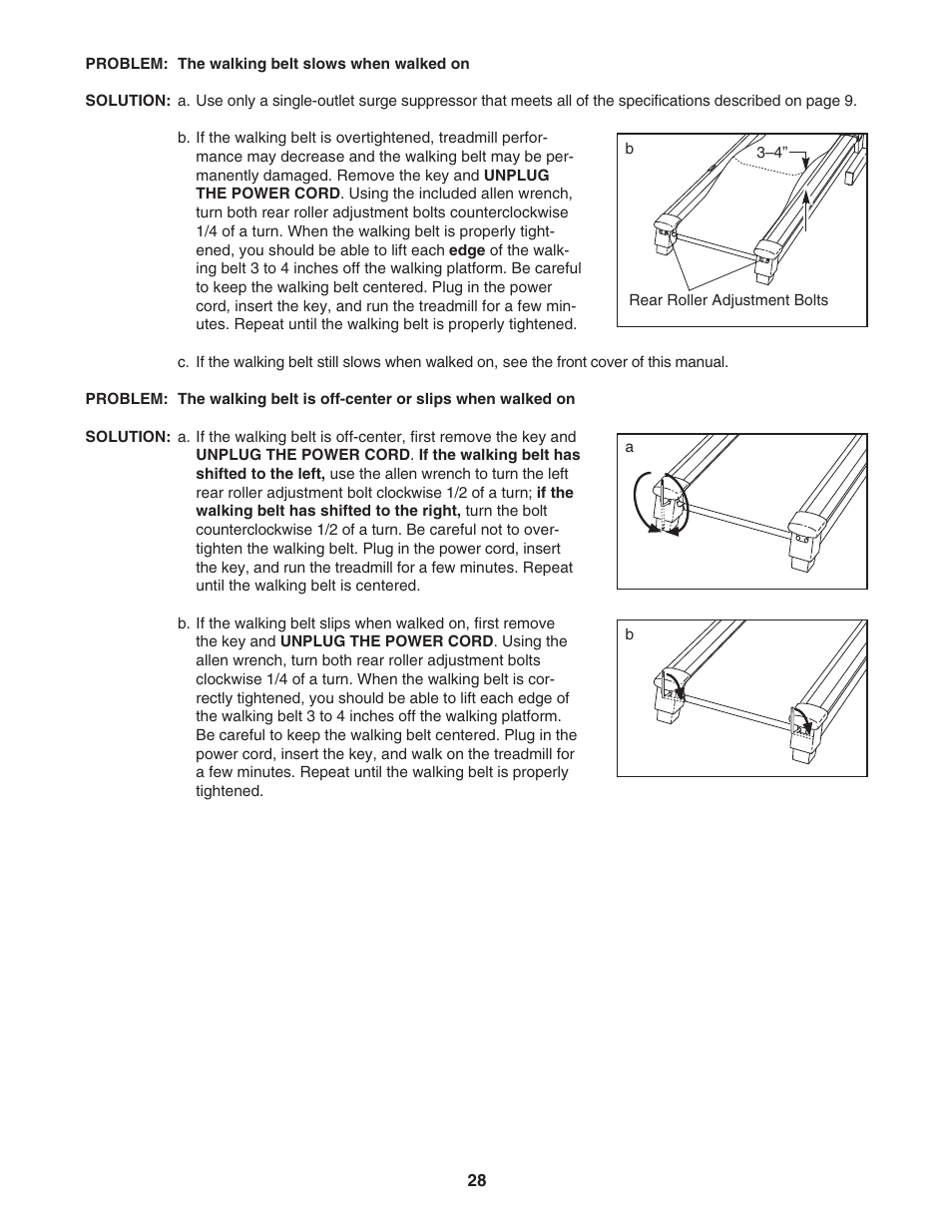 ProForm PFTL81405.0 User Manual | Page 28 / 34