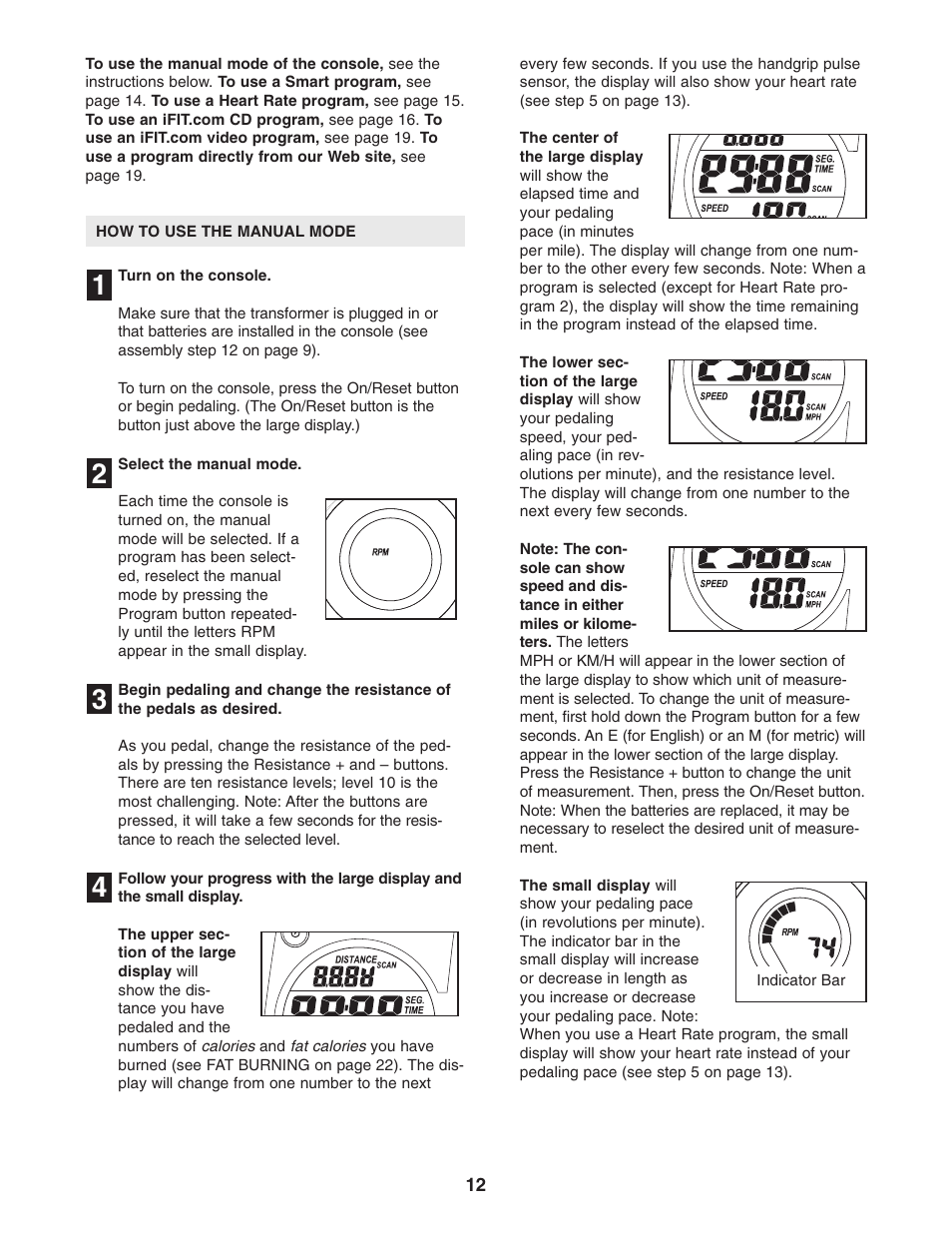 ProForm PFEL91030 User Manual | Page 12 / 24