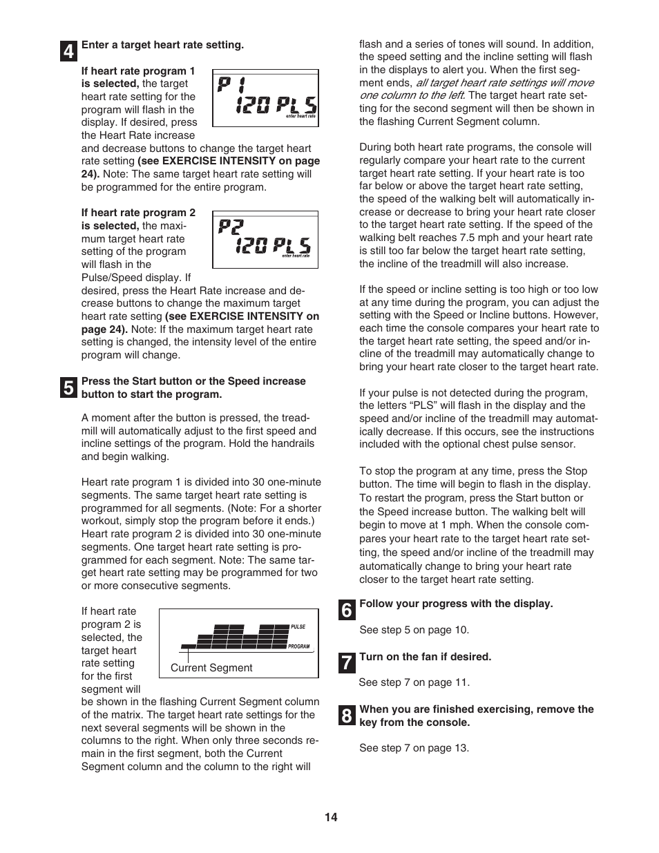 ProForm 831.29605.1 User Manual | Page 14 / 30