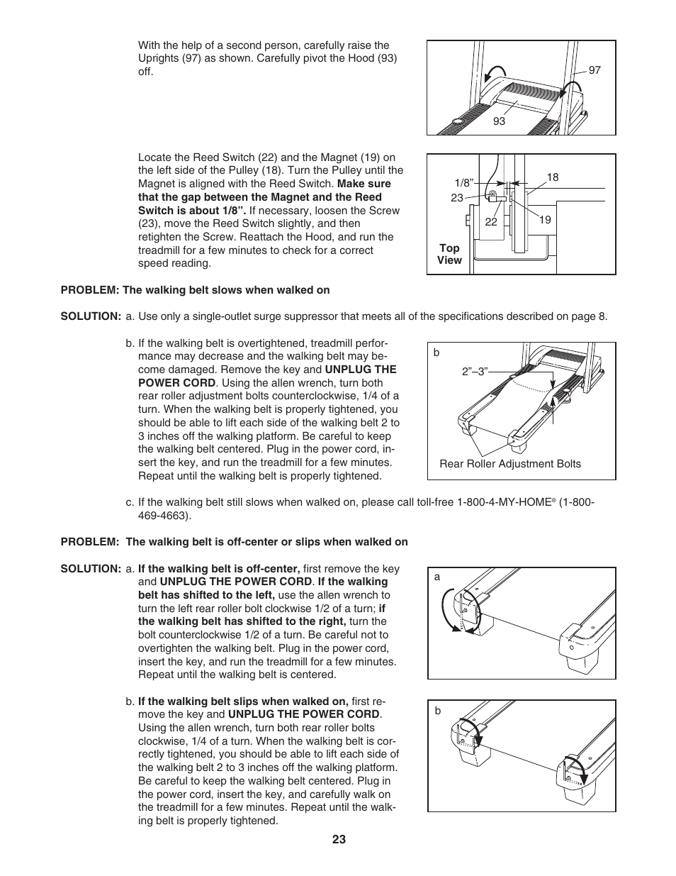 ProForm 831.29605.1 User Manual | Page 23 / 30