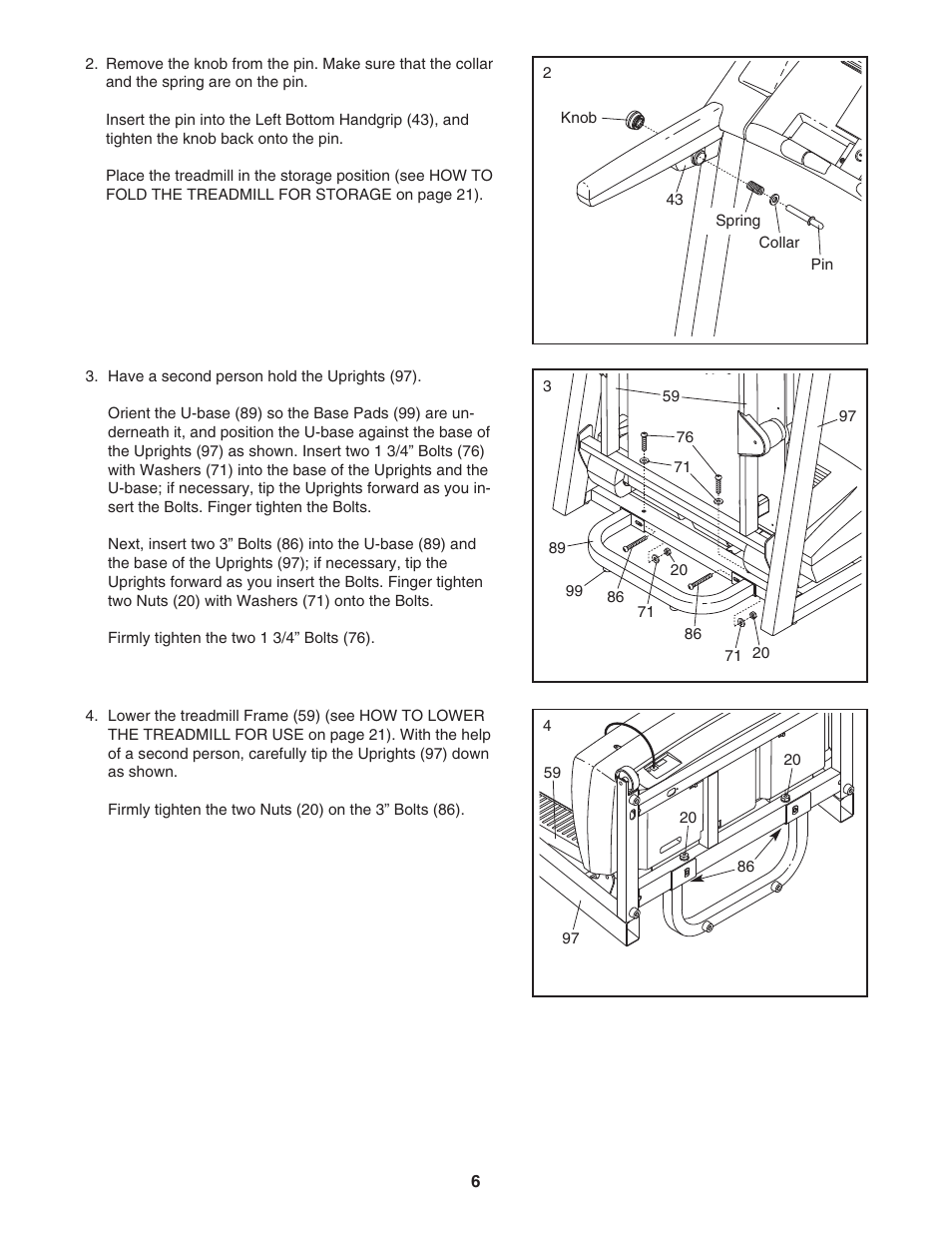 ProForm 831.29605.1 User Manual | Page 6 / 30