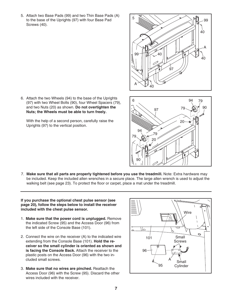 ProForm 831.29605.1 User Manual | Page 7 / 30