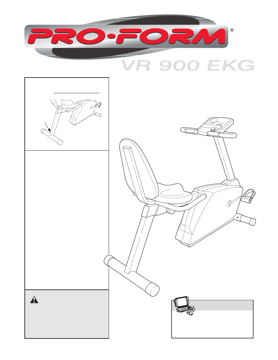 ProForm PFEX01010 User Manual | 16 pages