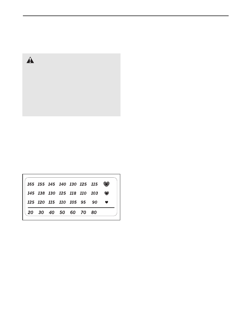 Conditioning guidelines, Warning | ProForm PFEX01010 User Manual | Page 12 / 16