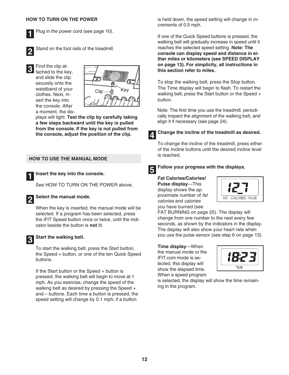 ProForm 445i User Manual | Page 12 / 32