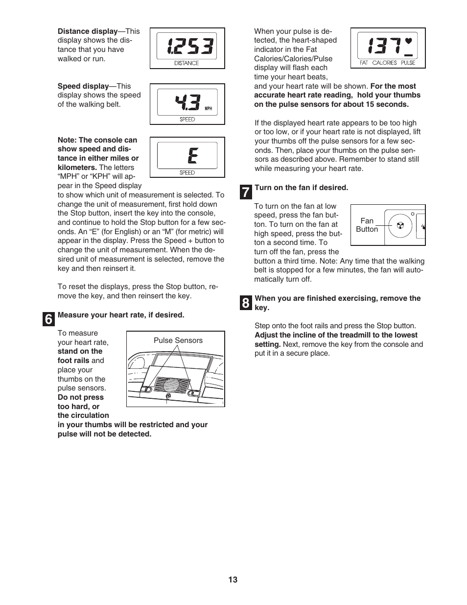ProForm 445i User Manual | Page 13 / 32