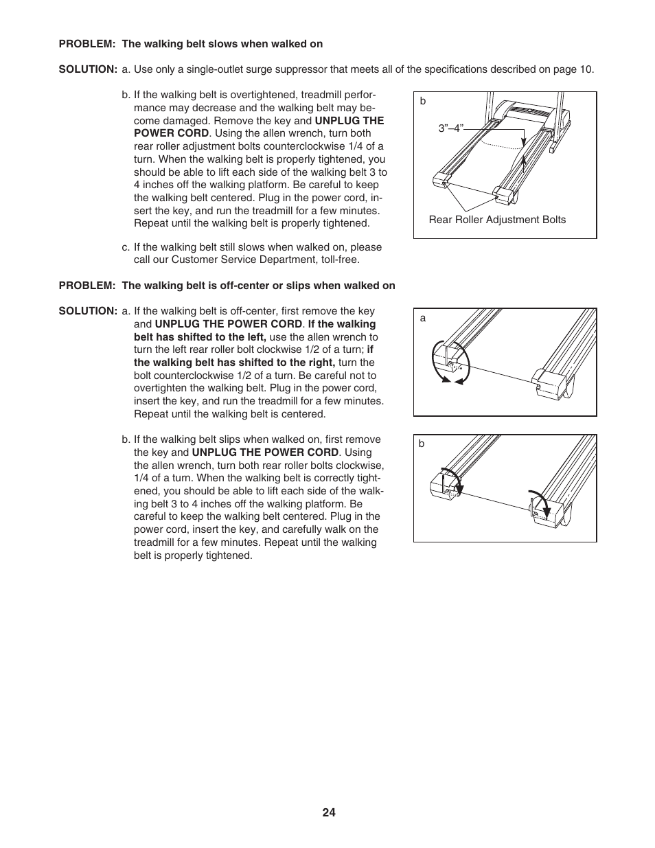 ProForm 445i User Manual | Page 24 / 32