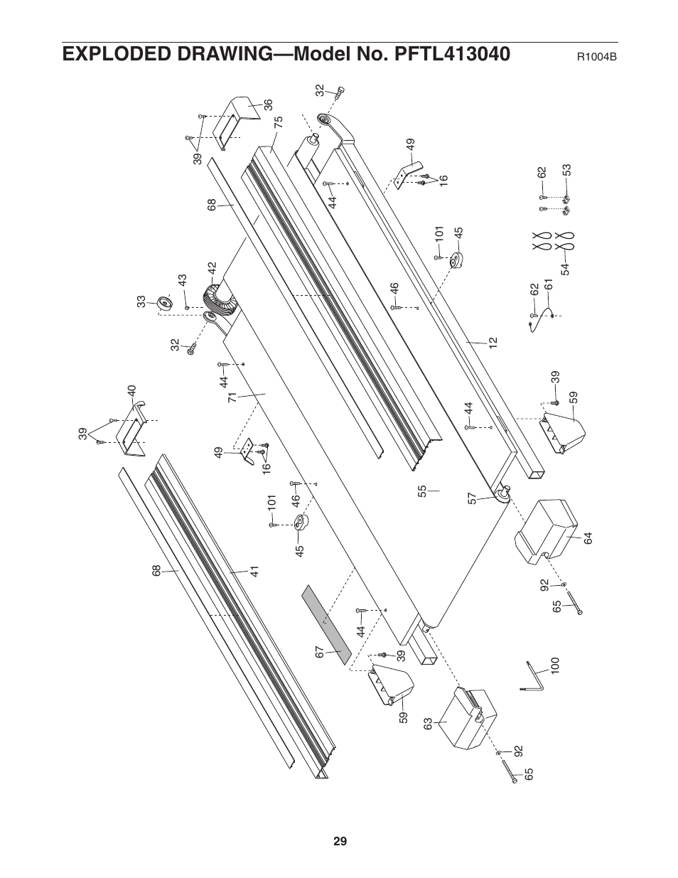 ProForm 445i User Manual | Page 29 / 32