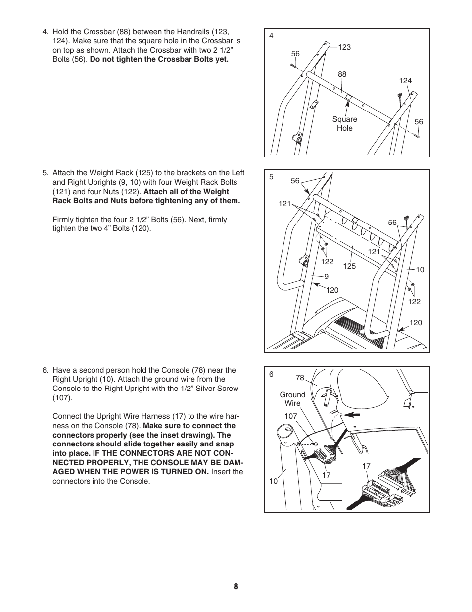 ProForm 445i User Manual | Page 8 / 32