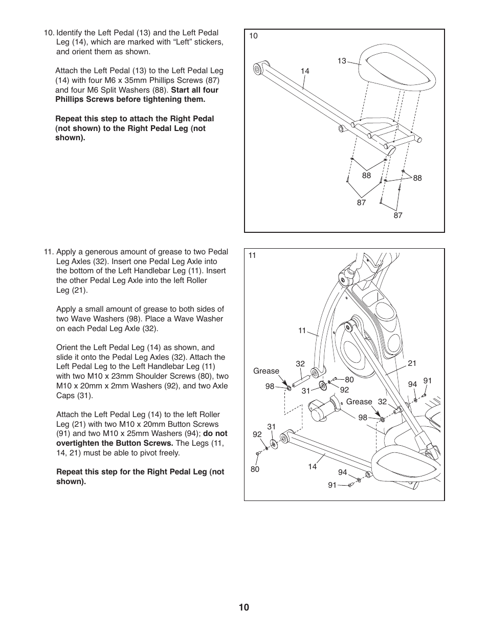 ProForm 831.28645.0 User Manual | Page 10 / 28