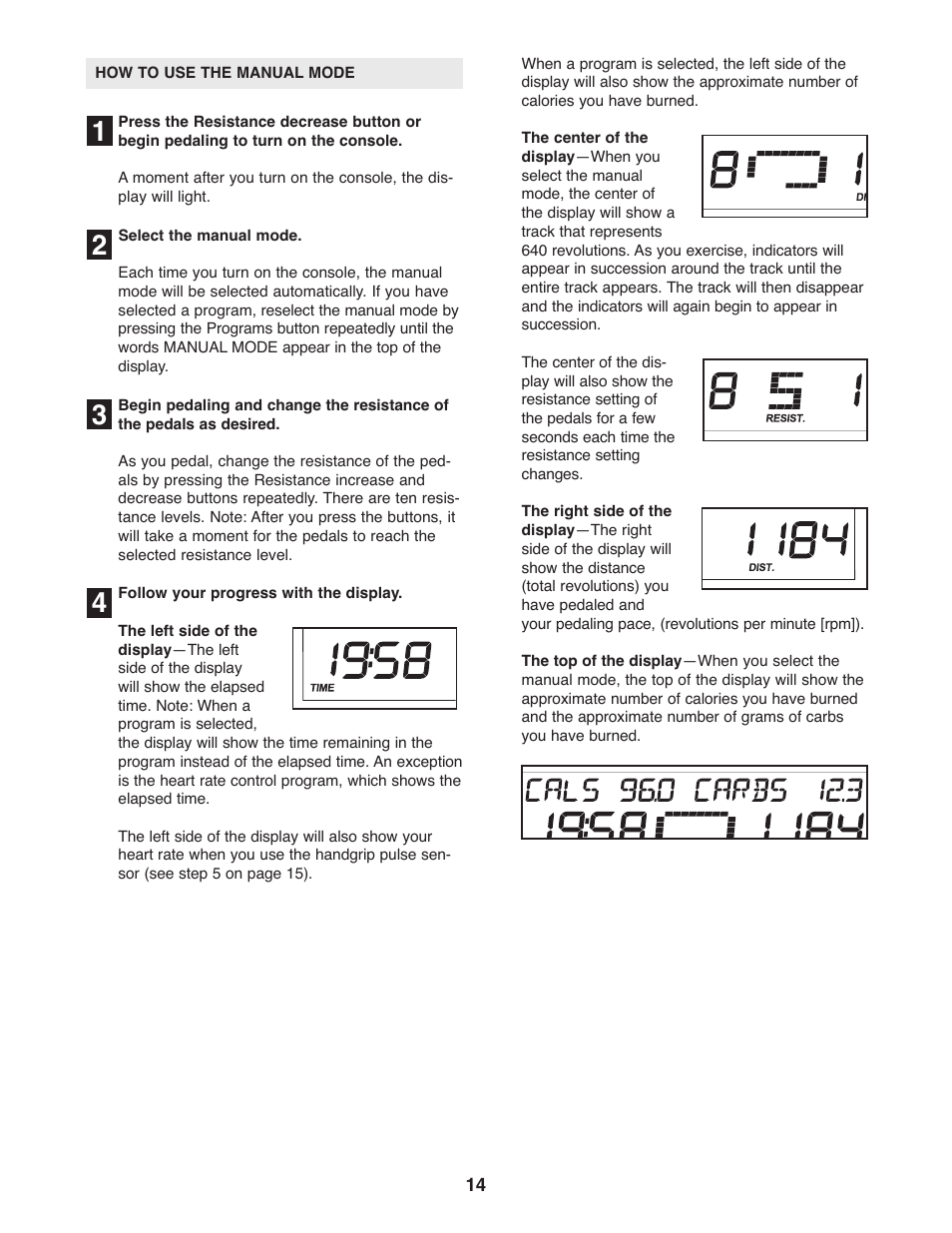 ProForm 831.28645.0 User Manual | Page 14 / 28