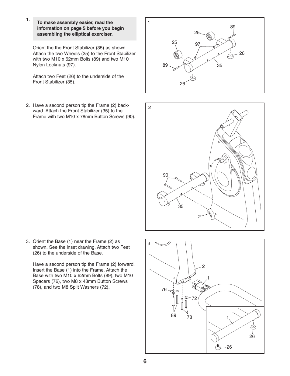 ProForm 831.28645.0 User Manual | Page 6 / 28