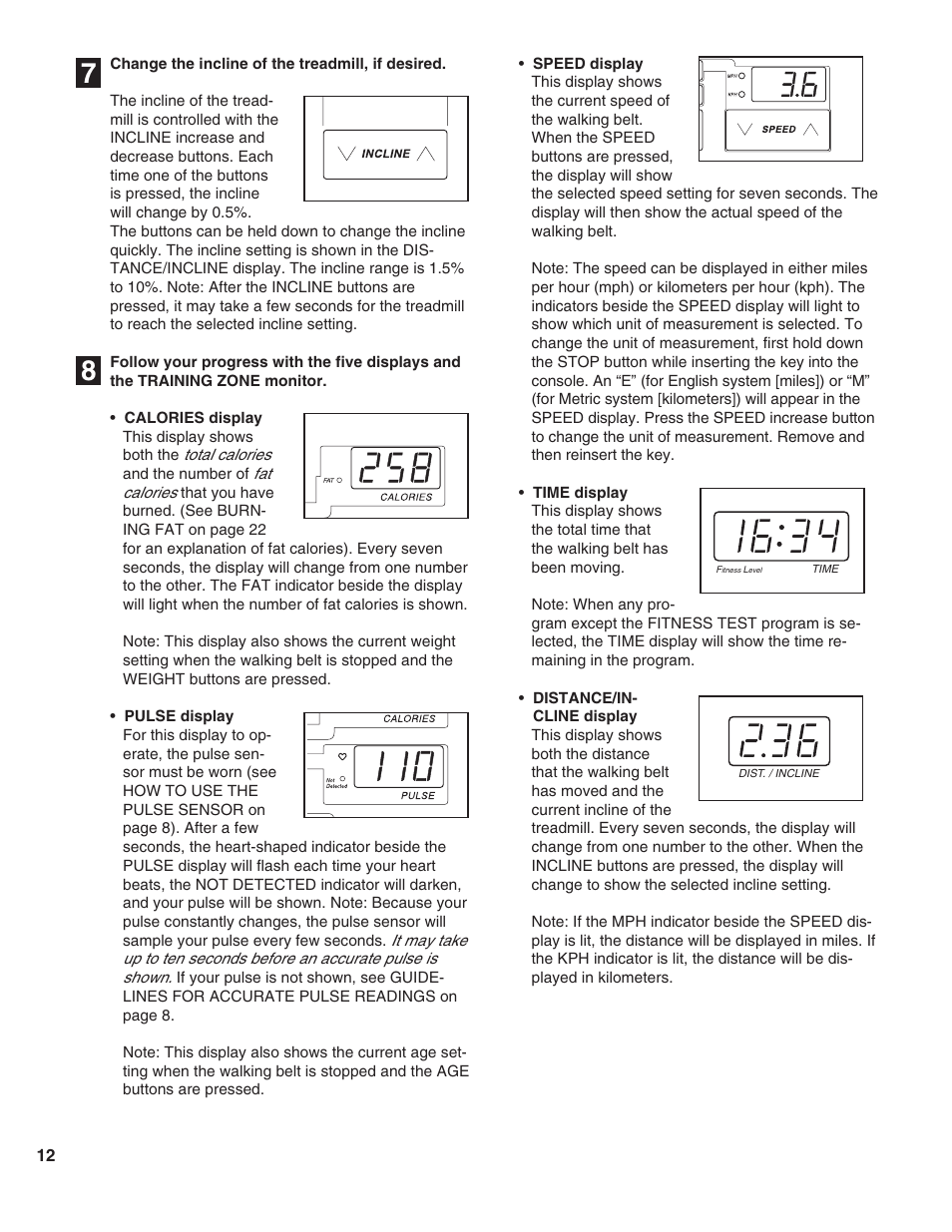 ProForm 725 TL 831.297763 User Manual | Page 12 / 26