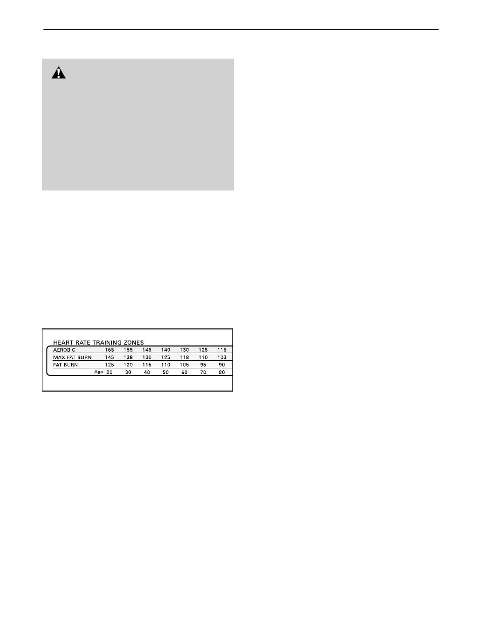 Conditioning guidelines, Warning | ProForm 2500 PFTL49720 User Manual | Page 26 / 31