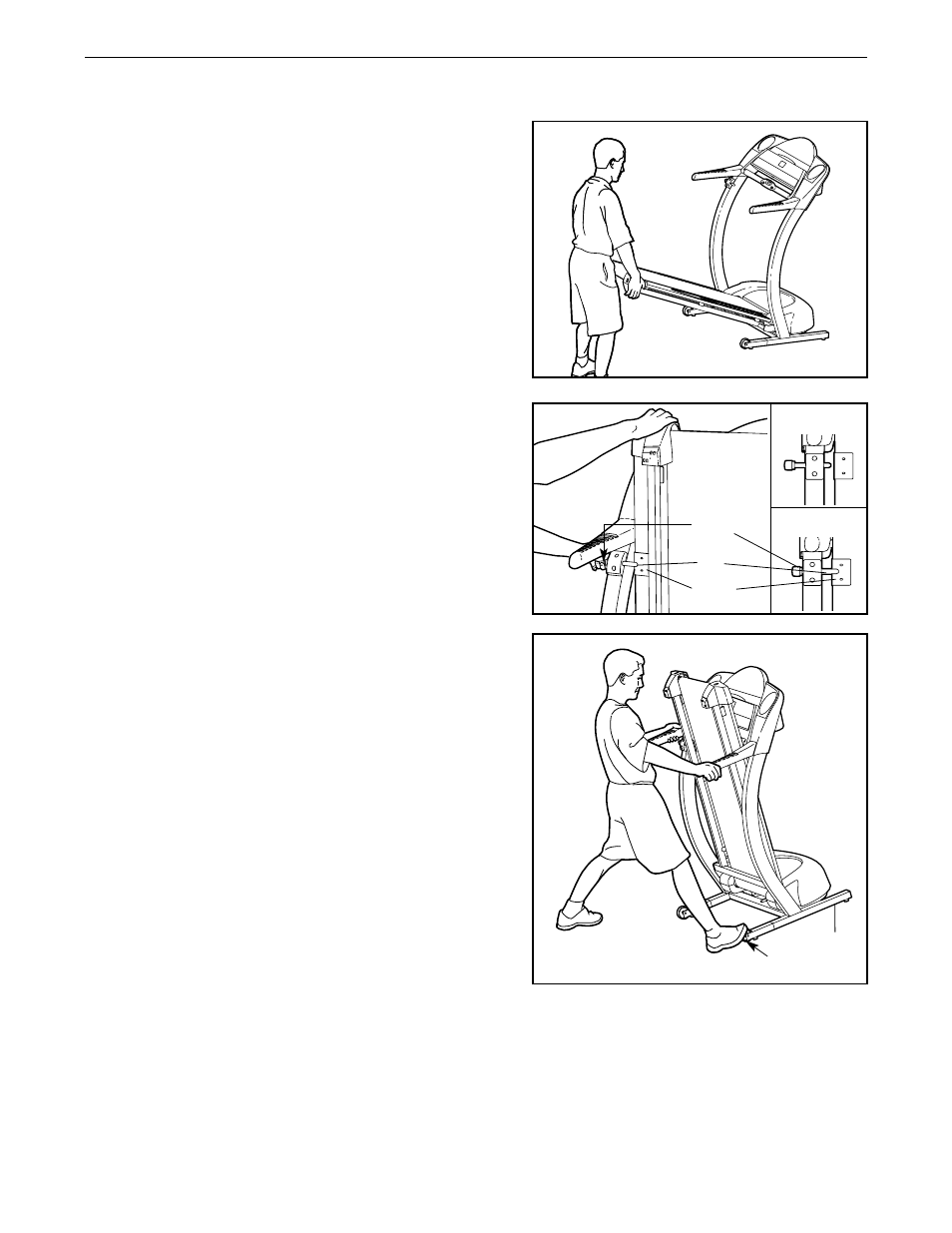 How to fold and move the treadmill | ProForm 795 SL PFTL69211 User Manual | Page 21 / 31