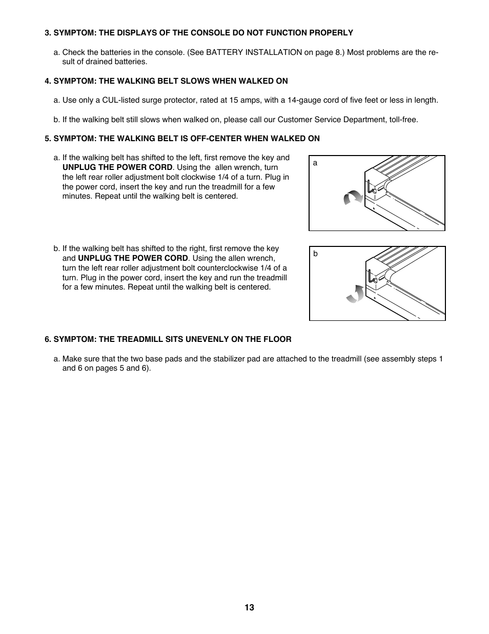 ProForm 425 PCTL93070 User Manual | Page 13 / 21