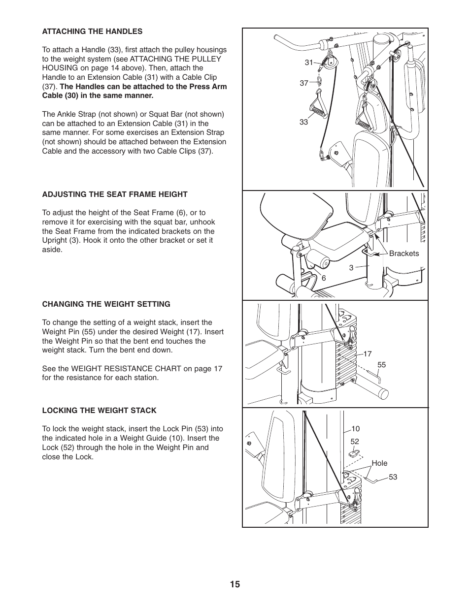 ProForm Fusion PFSY3415.0 User Manual | Page 15 / 24