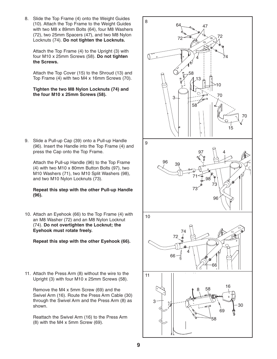ProForm Fusion PFSY3415.0 User Manual | Page 9 / 24