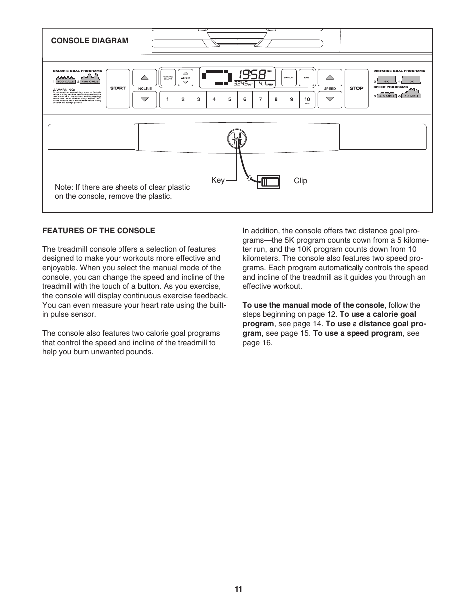 ProForm 831.24624.0 User Manual | Page 11 / 28