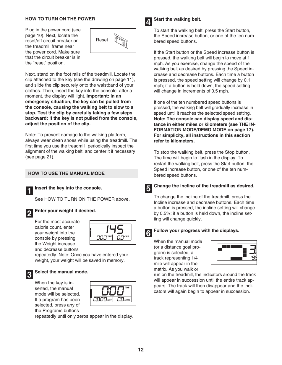 ProForm 831.24624.0 User Manual | Page 12 / 28