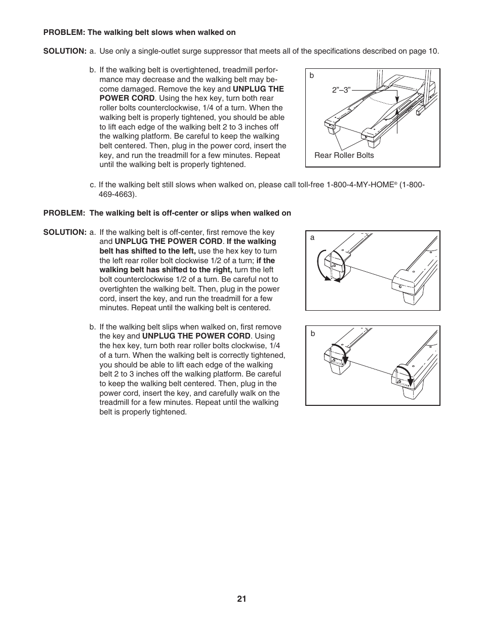 ProForm 831.24624.0 User Manual | Page 21 / 28