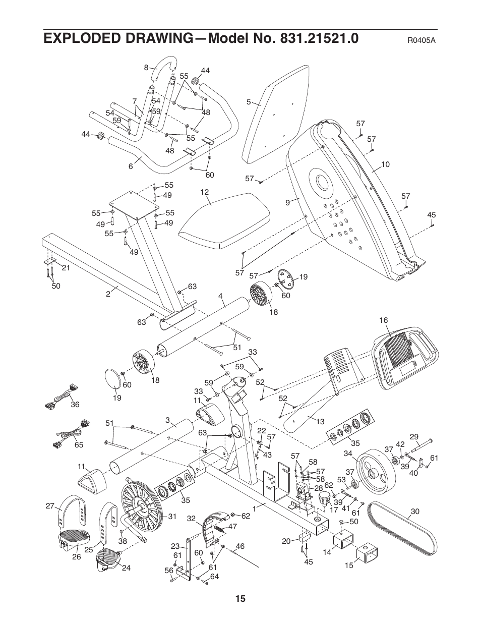ProForm GR 80 831.21521.0 User Manual | Page 15 / 16