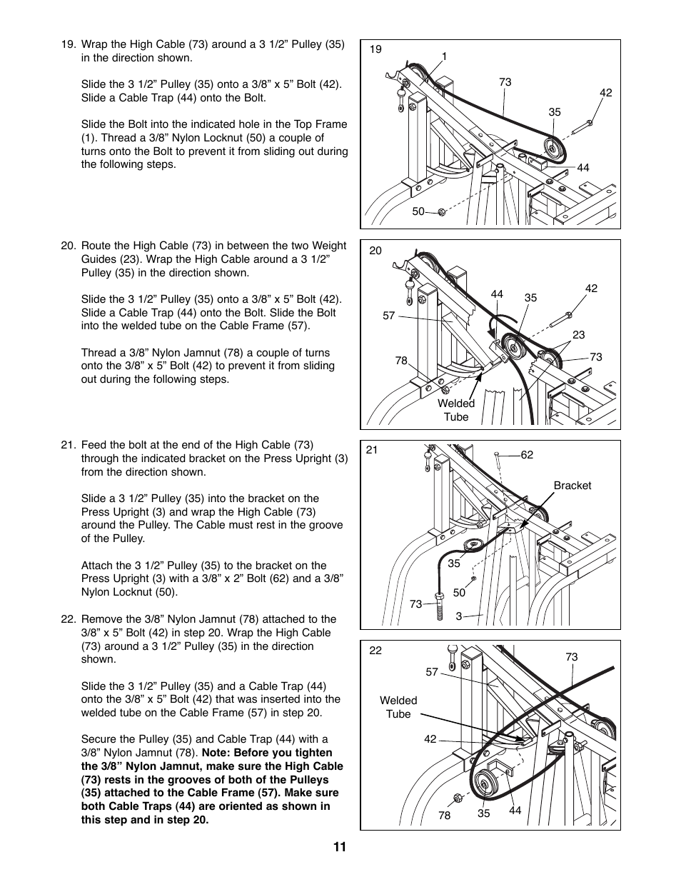 ProForm PFSY92080 User Manual | Page 11 / 28