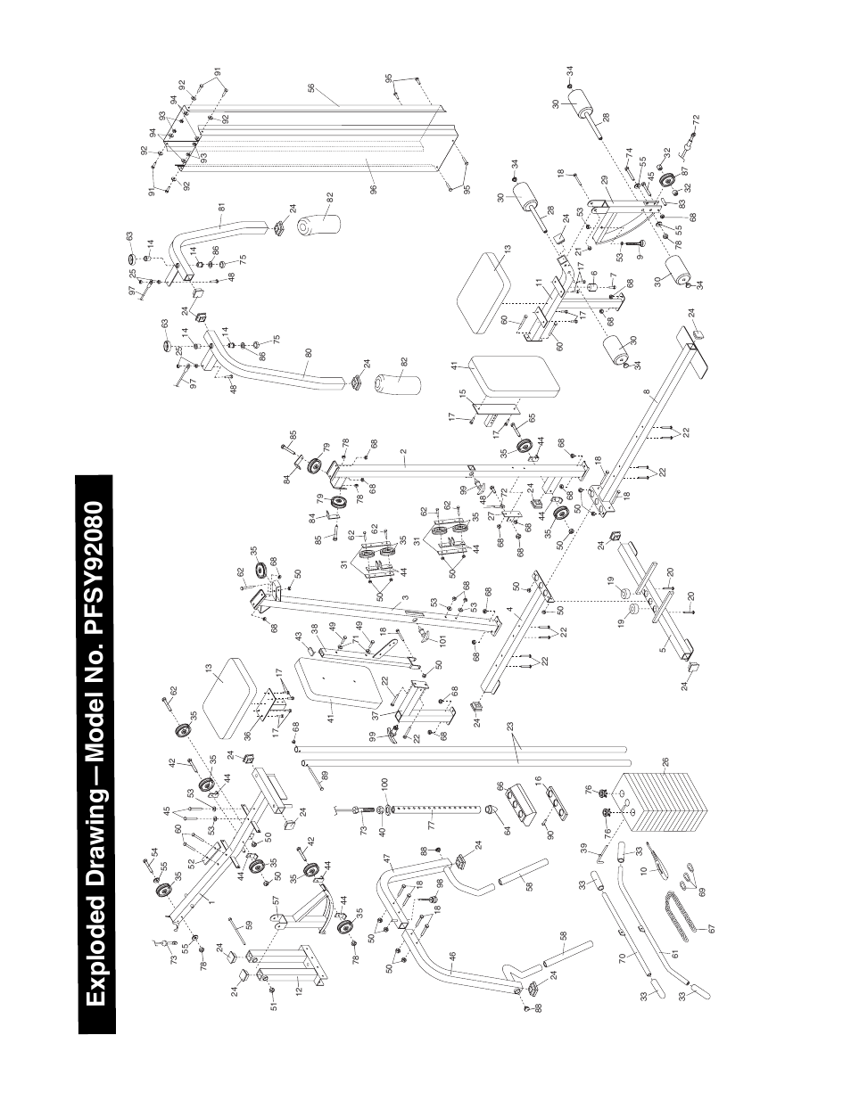 ProForm PFSY92080 User Manual | Page 28 / 28