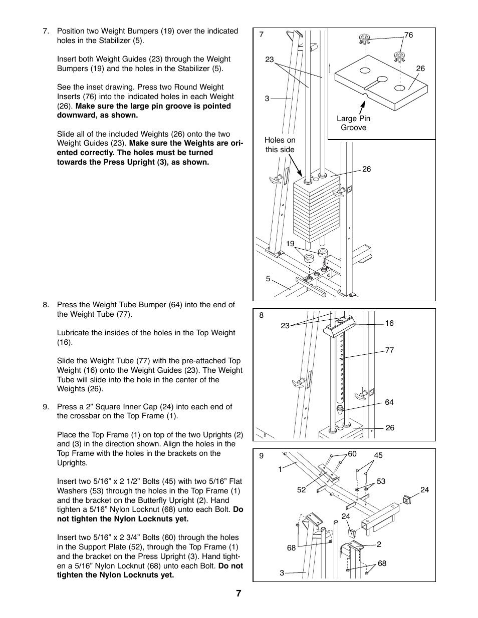 ProForm PFSY92080 User Manual | Page 7 / 28
