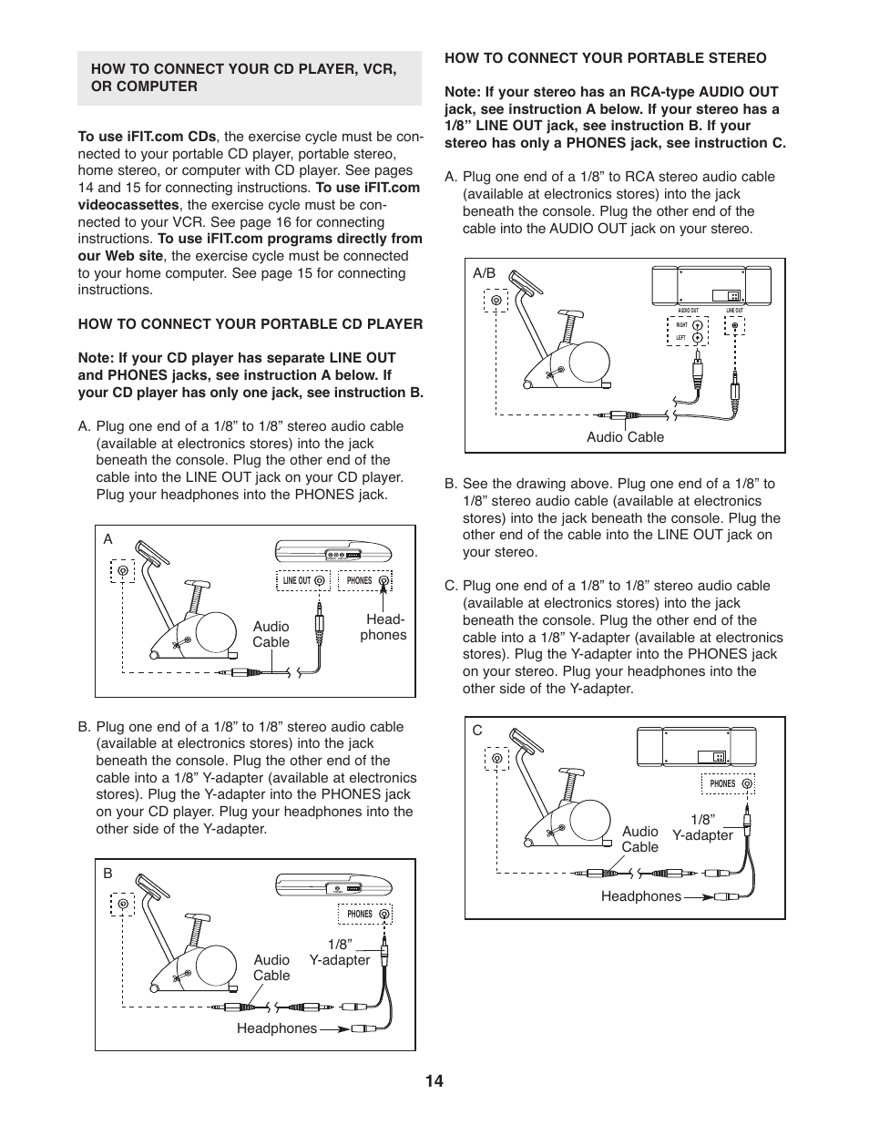 ProForm 831.21522.1 User Manual | Page 14 / 24