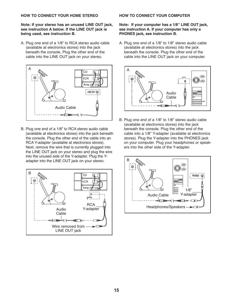 ProForm 831.21522.1 User Manual | Page 15 / 24