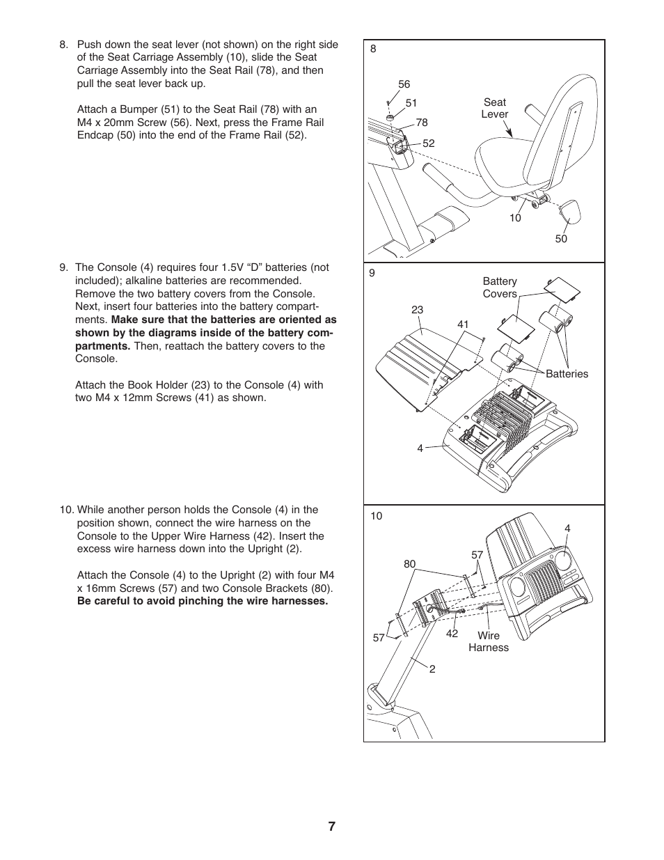 ProForm 831.21522.1 User Manual | Page 7 / 24