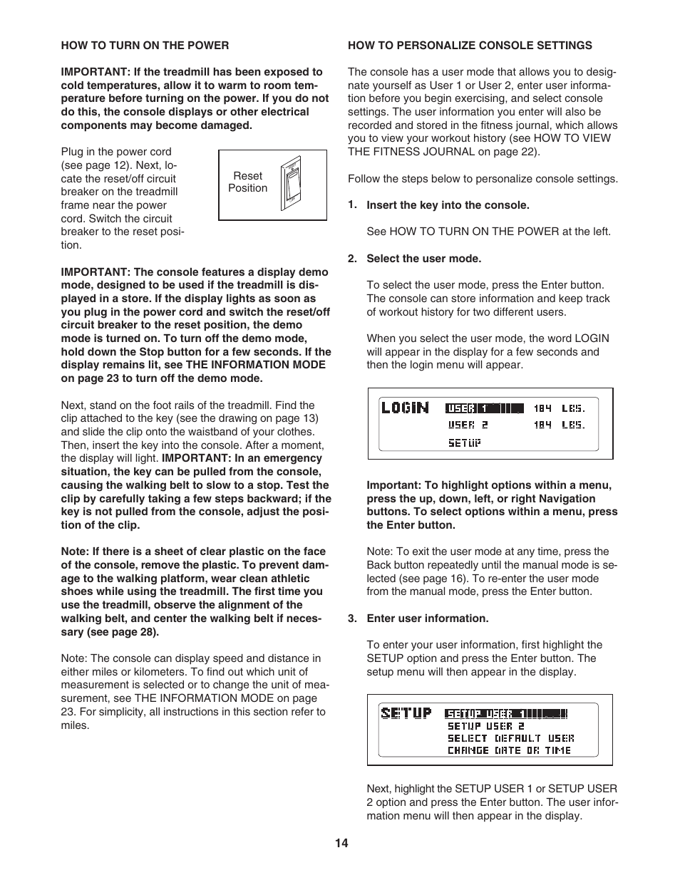 ProForm PFTL97007.0 User Manual | Page 14 / 36
