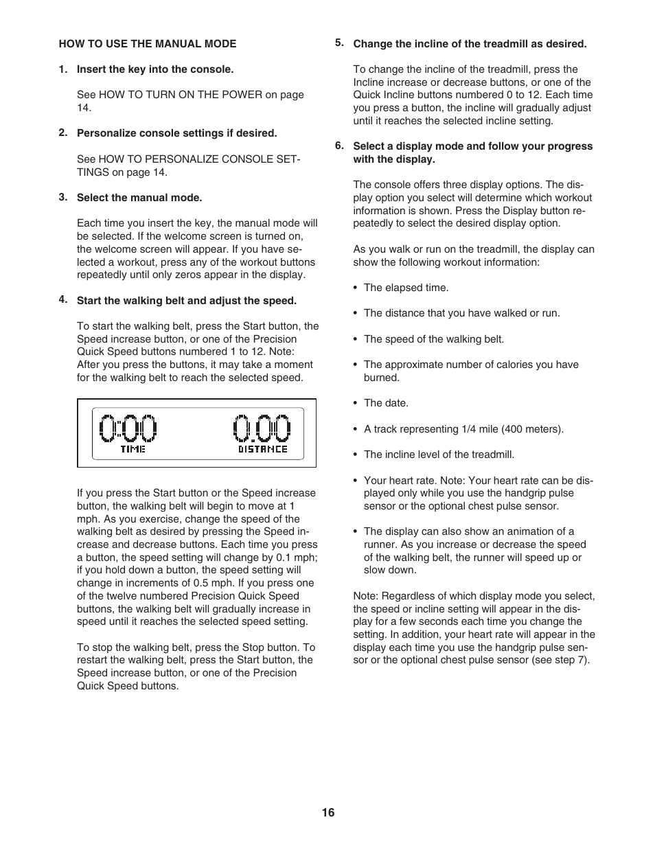 ProForm PFTL97007.0 User Manual | Page 16 / 36