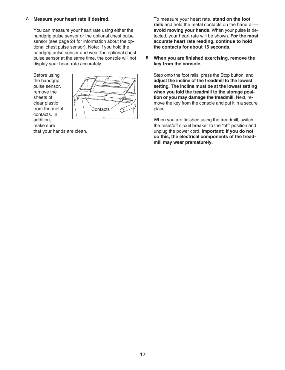 ProForm PFTL97007.0 User Manual | Page 17 / 36